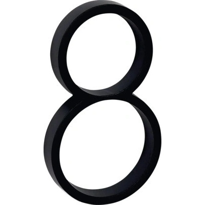 Zinkové číslo "8" v „3D“ prevedení RN.125V.8.CE