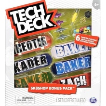 Tech Deck Skateshop 6ks s příslušenstvím Baker