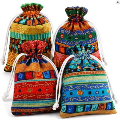 Allbag VIANOČNÝ VRECÚŠKO SO ŠNÚRKOU 10x14 cm BALENIE NA DARČEKY 20 ks