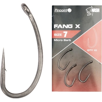 Kevin Nash Pinpoint Fang X Micro Barbed vel.4 10 ks