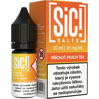 Sic!Salts Peach Tea 10 ml 16 mg