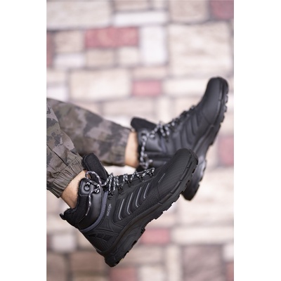 Riccon Унисекс туристически боти 00128055 - Черни #326016 (326016_Черно)