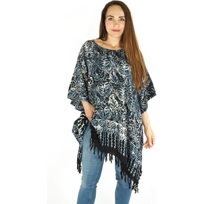 Neobaju Floral paisley černo-bílá