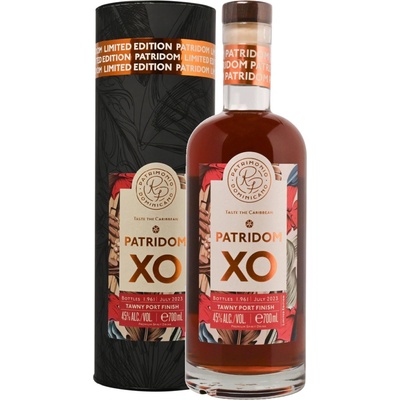 Ron Patridom XO Tawny Port Cask Finish 45% 0,7 l (tuba)