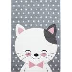 Ayyildiz Розово-сив детски килим 120x170 cm Kids - Ayyildiz Carpets (KIDS1201700550PINK)