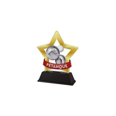 Poháry Bauer Akrylátová trofej STAR001M93 Petanque