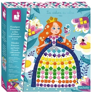 Janod Atelier Мозайка Принцеси и феи Maxi 5+ (J07962)