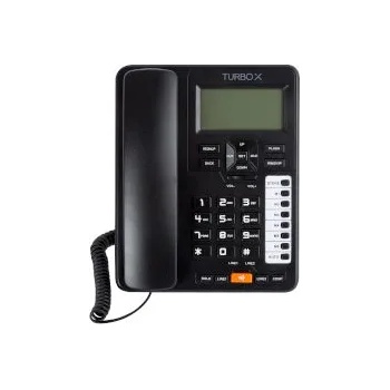 Image 1 of Turbo-X Wired Phone 2-Line 6400