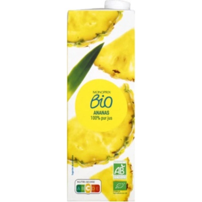 Monoprix Biologique BIO Ananasová šťáva 100% 1 l