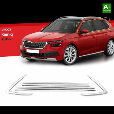 Nerez obložení oken Škoda Kamiq 2019+