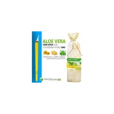 HOXI Ušní svíce s Aloe Vera 10 ks