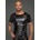 Noir Handmade H056 Men's T-Shirt Made of Powerwetlook with 3D Net Inserts L