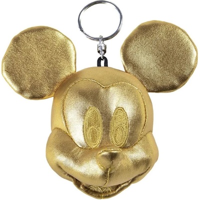 Cerda Mickey Plush Key chain 7 cm - Golden (Gold)
