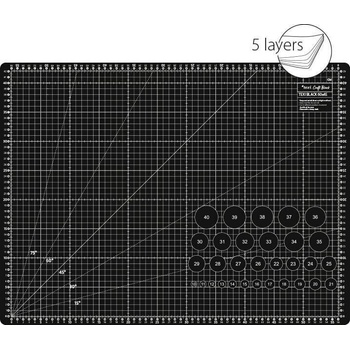 Texi Подложка за рязане 60 x 45 cm Black (TEXI BLACK 60X45)