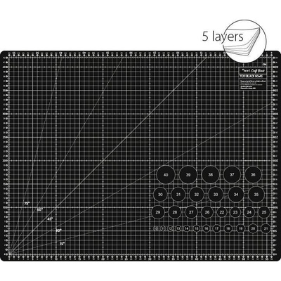 Texi Подложка за рязане 60 x 45 cm Black (TEXI BLACK 60X45)