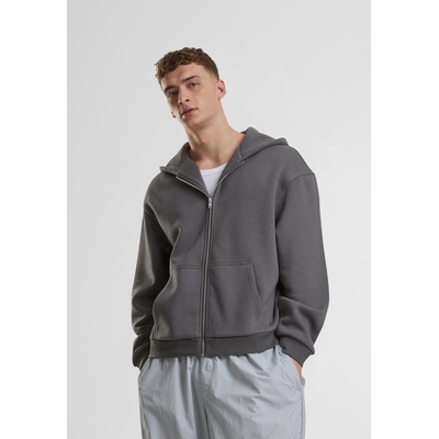 Urban Classics Fluffy Zip Hoody magnet XXLUB-TB7284-03516 - Бял, размер XS