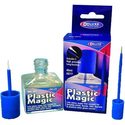 Deluxe Materials Plastic Magic bezbarvé lepidlo na plasty 40 ml