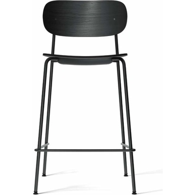 Audo Co Counter Chair Low, black oak