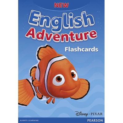 New English Adventure Starter A+B Flashcards - obrázkové karty