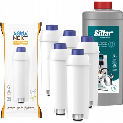Delonghi Agua Next 5 ks + odvápňovač Sillar 1l