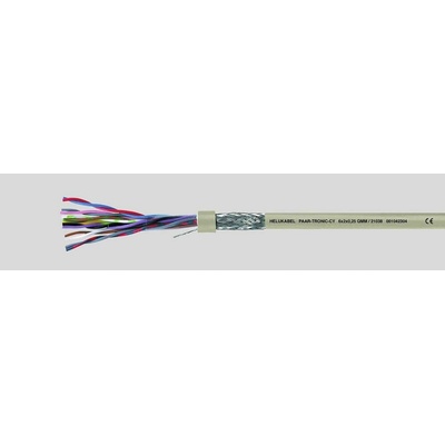 Helu 17001-500 datový LiYCY 2 x 2 x 0.5 mm² šedá 500 m