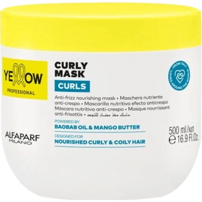 Yellow Professional Curls Curly Mask 500 ml