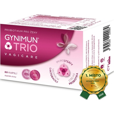 Gynimum trio vagicare 60 kapslí