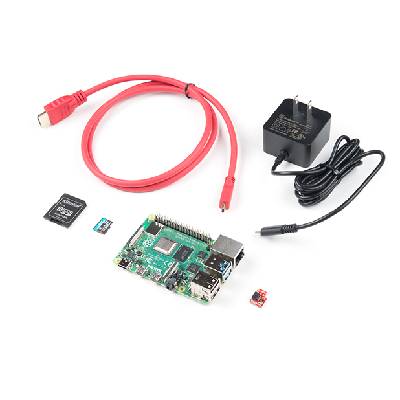 SparkFun Electronics SparkFun Raspberry Pi 4 Basic Kit - 2GB