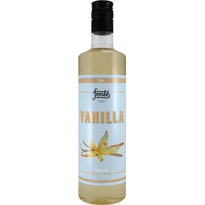 Fonte sirup Vanilka - Bez cukru 0,75 l