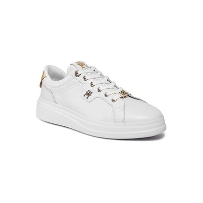 Tommy Hilfiger Сникърси Pointy Court Sneaker Hardware FW0FW07780 Бял (Pointy Court Sneaker Hardware FW0FW07780)