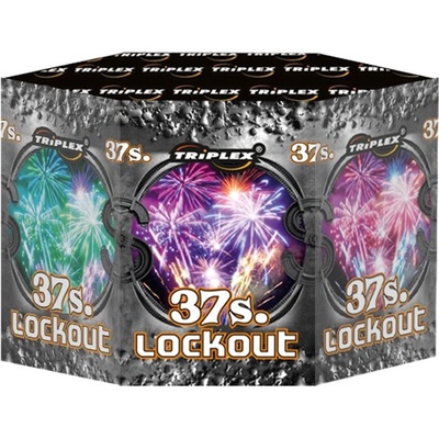 Triplex Ohňostroj LOCKOUT baterie 37 ran. TXB095