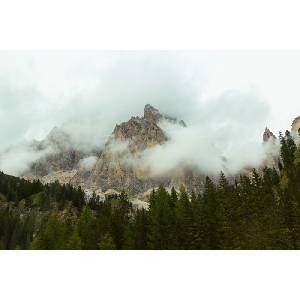 DIMEX ART Флизелинов фототапет мъгла в доломитите 375 x 250 см