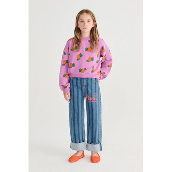 Bobo Choses Детски памучен суичър Bobo Choses Tangerine (126AC044)