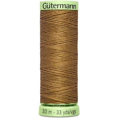 Nit PES Gütermann JEANS - extra silná 30 (30m) barva 887 - hnědá