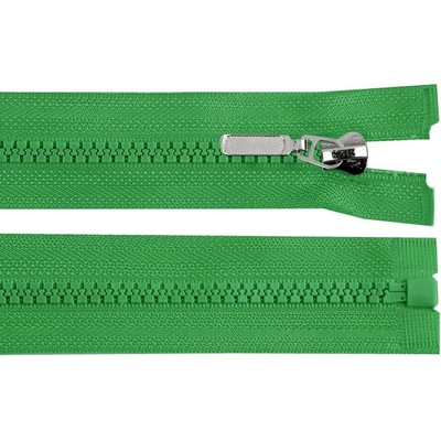 Stoklasa Kostěný zip No 5 délka 50 cm s ozdobným jezdcem Balení: 1 ks, Varianta: 243 zelené kapradí 243 zelené kapradí