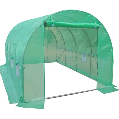 NABBI Greenhouse záhradný fóliovník 450x300x200 cm zelená