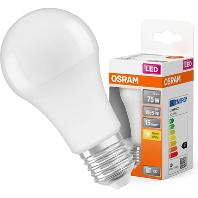 Osram LED žárovka , A60, E27, 10 W, 1055 lm, 2700 K