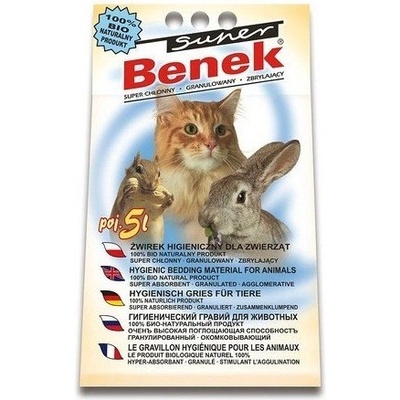 BENEK Super Compact Universal bentonitové pro kočky 2 x 10 l