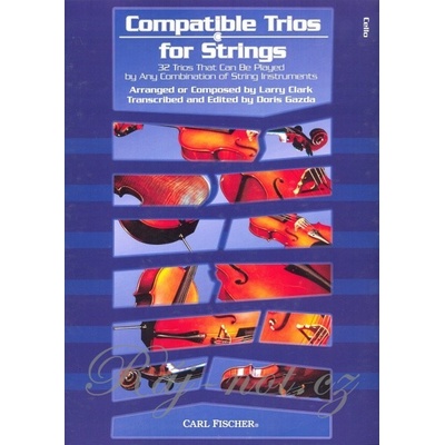 Compatible Trios for Strings 32 Trios That Can Be Played by Any Combination of String Instruments smycov soubor 750754