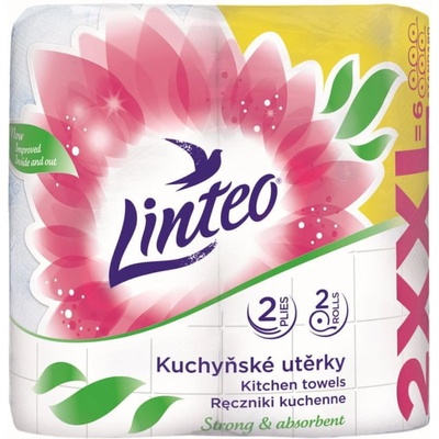 Kuchyňské utěrky LINTEO Satin 2-vrst. 2ks XXL