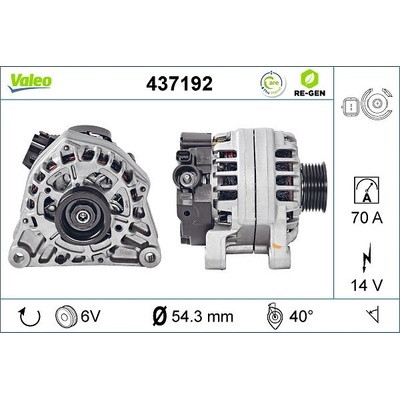 generátor VALEO 437192