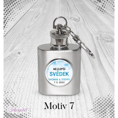 Mini placatka Nejlepší svědek | Motiv 7