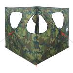 vidaXL Ловна шатра Камуфлаж 145 x 145 x 150 см Полиестер и стомана (42028728) Палатка