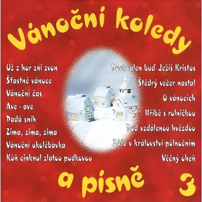 Vánoční koledy a písně 3 CD