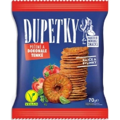 Dupetky s príchuťou paradajka a bylinky 70 g