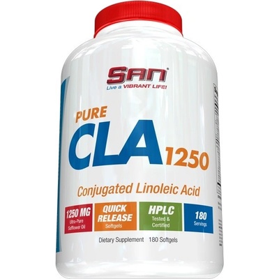 SAN Nutrition Pure CLA 1250, 180 Softgels
