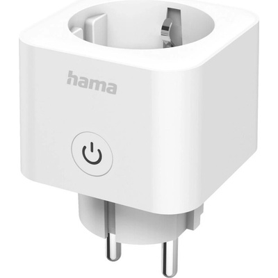 Hama Смарт мини WiFi контакт 3680W, 16A с прил. за измерване на ен. консумация (HAMA-176654)