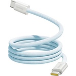 Baseus DYNAMIC 4 PRO кабел за данни Type-C - Type-C, 100cm, светлосин (P10385200311-00)