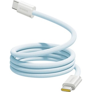 Baseus DYNAMIC 4 PRO кабел за данни Type-C - Type-C, 100cm, светлосин (P10385200311-00)