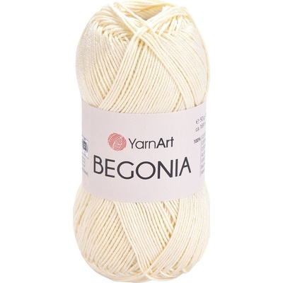 YARNART Begonia 0326 Cream Плетива прежда (Begonia 0326)